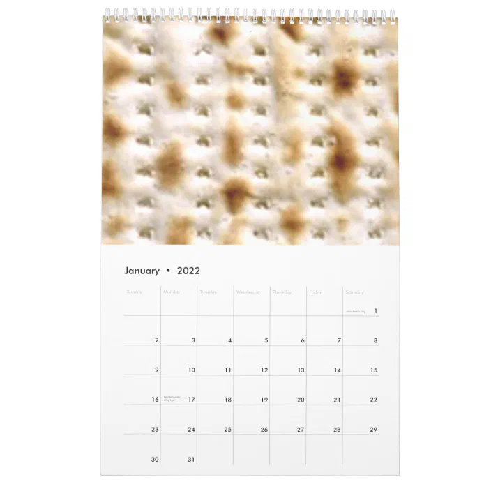 Family Jewish Wall Calendar 9 14 8 15 Calendar Zazzle Com