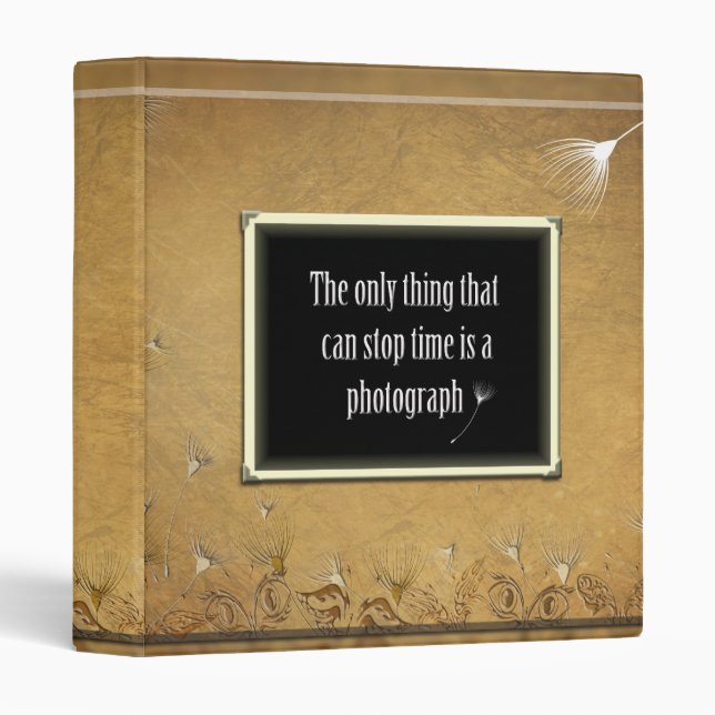 Family Keepsake 3 Ring Binder (Front/Spine)