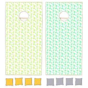 Family Keepsake Polka Dot Cornhole Set