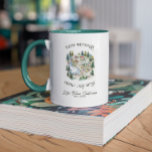 Family Lake House | Cabin Map Monogram Mug<br><div class="desc">Celebrate cherished family memories with this beautifully designed Family Lake House | Cabin Map Monogram Mug. Featuring an intricately illustrated map of your special lake house or cabin, this custom mug brings the warmth of your vacation spot right into your home. Perfect for cozy mornings or as a thoughtful gift,...</div>