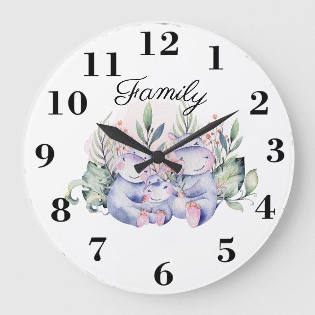 Family Large Clock (Front)