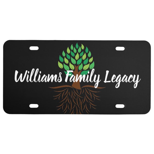 Family Legacy License Plate (Front)