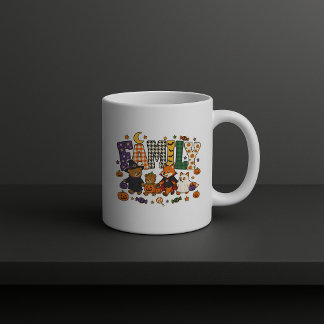 Family Letter Block Coffee Mug