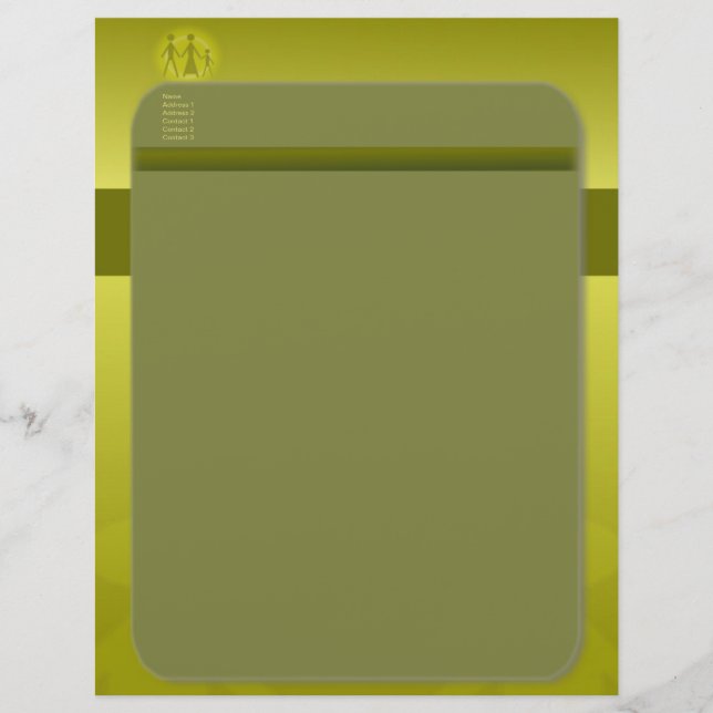 Family Letterhead (Front)