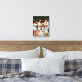 Family Life Personalized Photo Wrapped Canvas (Insitu(Bedroom))