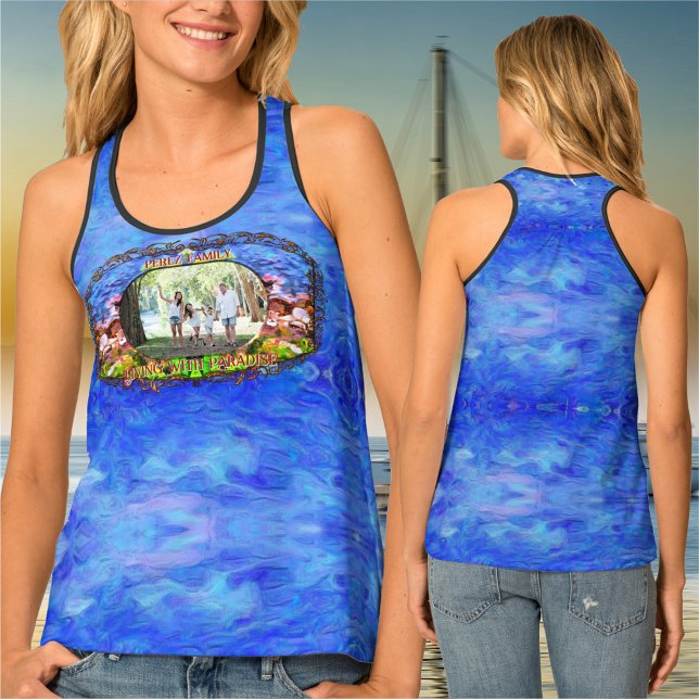Family Living with Paradise 0819 Tank Top (Creator Uploaded)