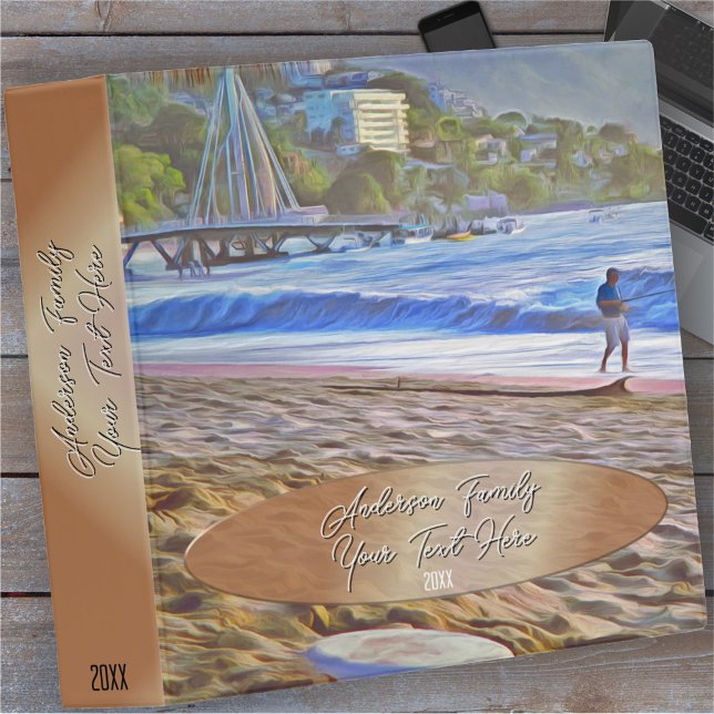 Family Los Muertos Beach 786 3 Ring Binder (Creator Uploaded)