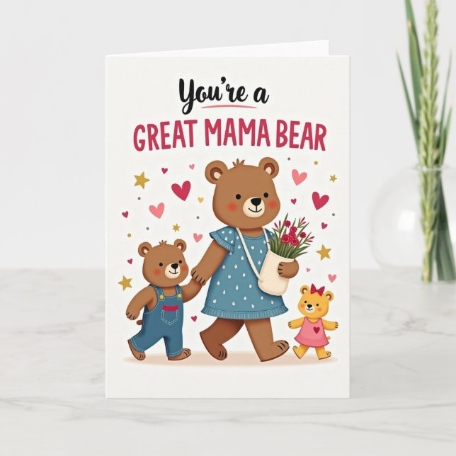 Family Love Celebration Card (Front)