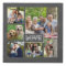 Family Love Custom Photo Collage Modern Chalkboard