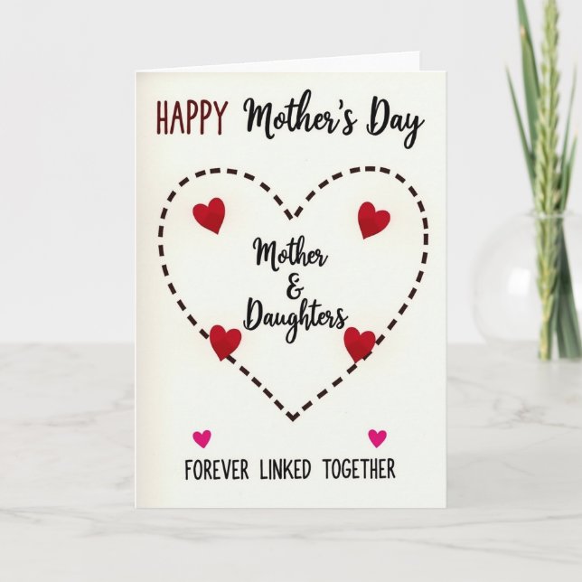 Family Love Heartfelt Greeting Card (Front)