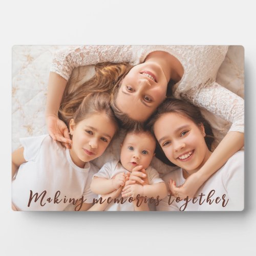 Family Love Mother with Her Children customizable Plaque
