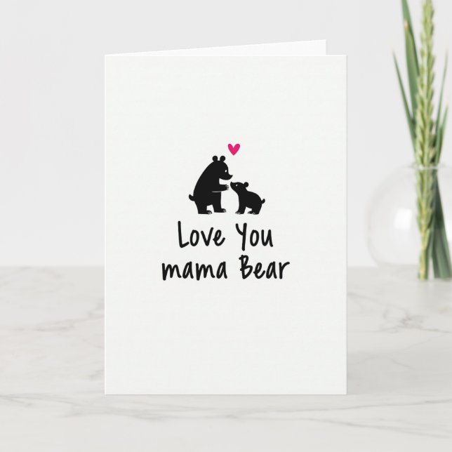 Family Love Simple Art Card (Front)