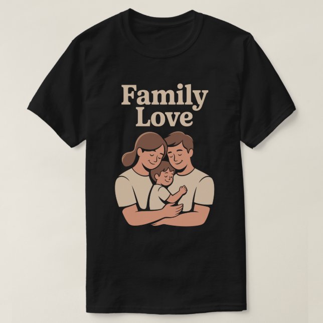 Family Love Together Tee (Design Front)