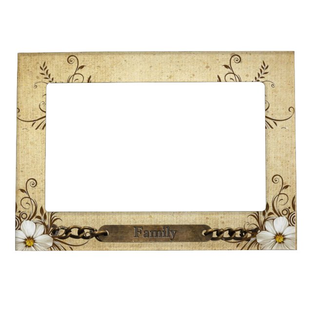 Family Magnetic Photo Frame (Front)