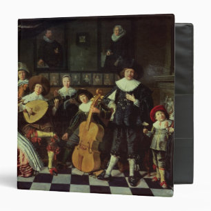 Family Making Music 3 Ring Binder