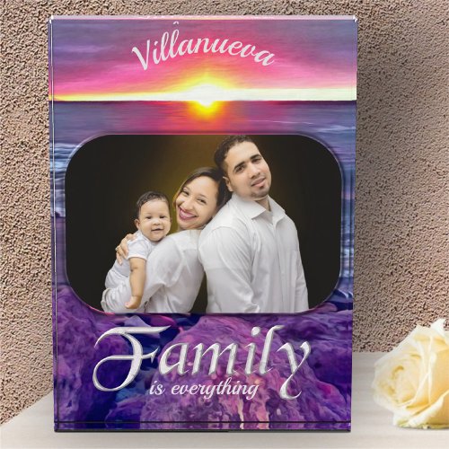Family Malecon Sunset 0911 Photo Block