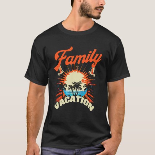 Family Matching Beach Summer Spring Tropical Vacat T_Shirt