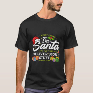 Family Matching Christmas Pajamas Santa Postal Mai T-Shirt
