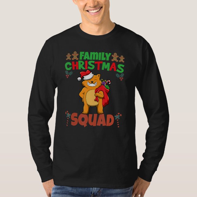 Family Matching Christmas Squad X-Mas Holidays_17 T-Shirt (Front)