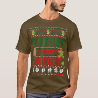 Family Matching Ginger Baking Spirits Bright Chris T-Shirt