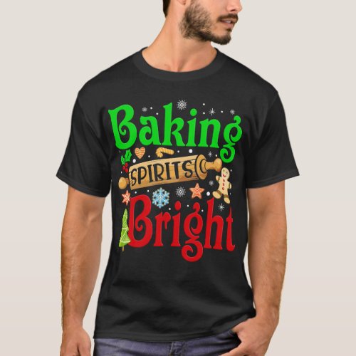 Family Matching Ginger Baking Spirits Bright T_Shirt