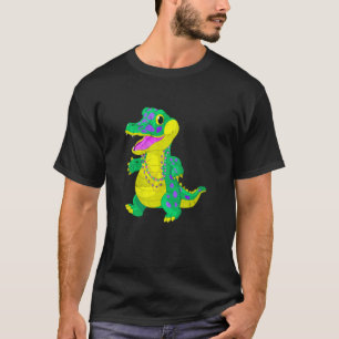 Family Matching Madri Gras Alligator Festival Carn T-Shirt