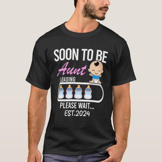 Family Matching Pregnancy Announcemen Soon To Be A T-Shirt (Front)