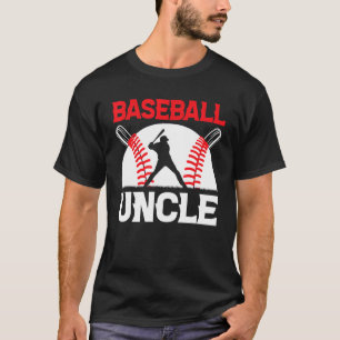 Family Matching Quote Baseball Uncle T-Shirt