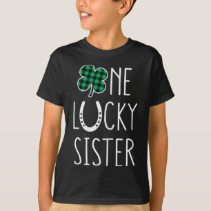 Family Matching St Patricks Day Girls Teens One Lu T-Shirt