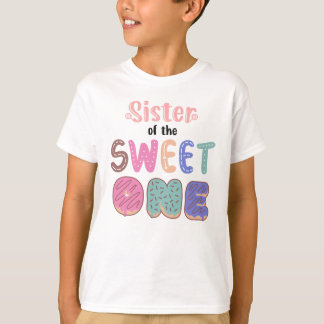 Family Matching Sweet One Birthday Lollipop Candy T-Shirt