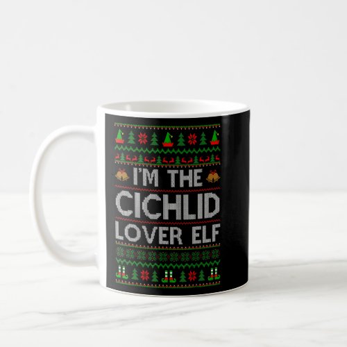 Family Matching Ugly Im The Cichlid  Elf Christma Coffee Mug
