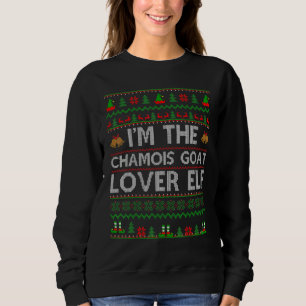 Family Matching Ugly The Chamois Goat Elf Christma Sweatshirt