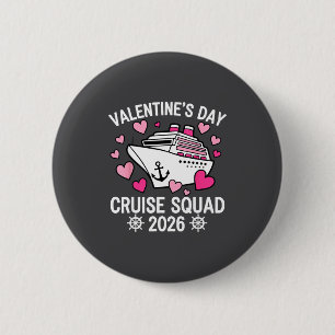 Family Matching Valentines Day Cruise 2026 Husband Button