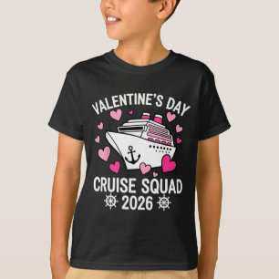 Family Matching Valentines Day Cruise 2026 Husband T-Shirt