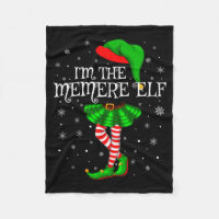 Family Matching Women Girls I'm The Memere Elf Chr