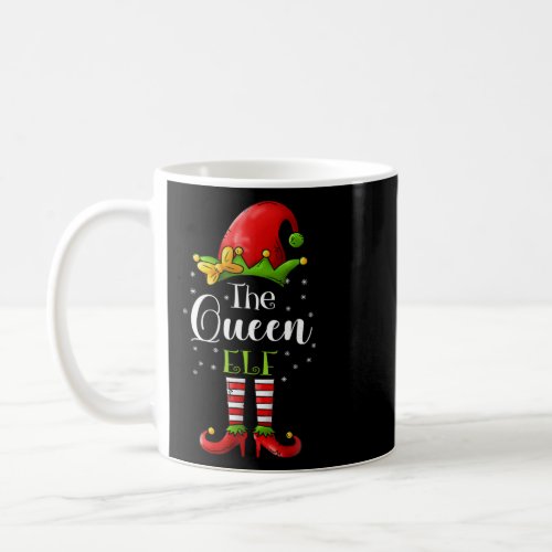 Family Matching Women Girls The Queen Elf Funny Ch Coffee Mug