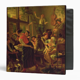Family Meal (oil on canvas) Binder