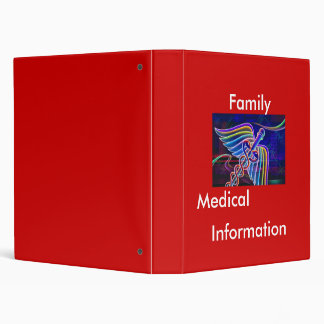 Family Medical Book Binder
