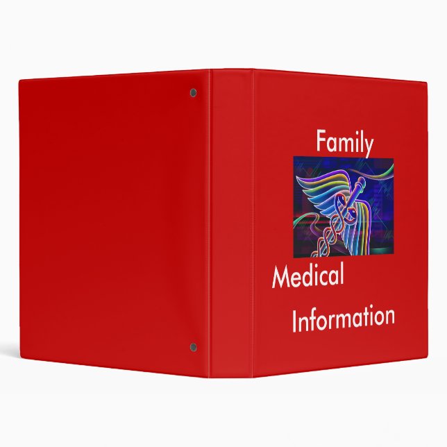 Family Medical Book Binder (Background)