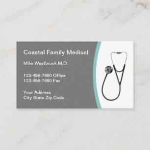 Family Medical Practice Modern  Business Card