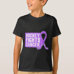 Family Member Support Hockey Fights Cancer Awarene T-Shirt
