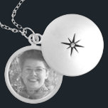 Family Memorial Photo Locket<br><div class="desc">This silver plated photo locket is ready for you to insert your own photo and change the text. This beautiful necklace is perfect as a gift for friends and family, or buy one for yourself. The image and text is fully CUSTOMIZABLE. Click "customize" to adjust photo size or text size....</div>