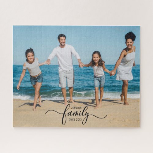 Family memories 1 photo collage handwritten text   jigsaw puzzle