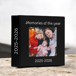 Family Memories Black Photo Binder 2025-2026