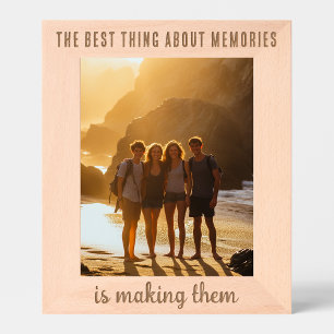 Family Memories Keepsake Custom Text Engraved Frames