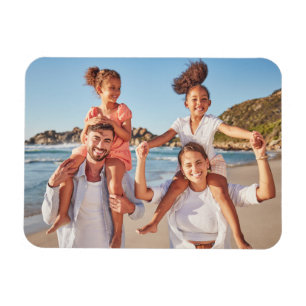 Family Memories Personalized Photo Magnet