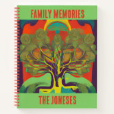 Immediate Family Photo Tree Notebook