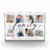 Family Memory Photo Collage Keepsake (Front)