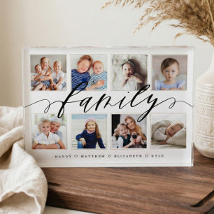 Family Memory Photo Collage Keepsake