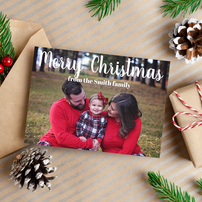 Family Merry Christmas Holiday Card (Creator Uploaded)